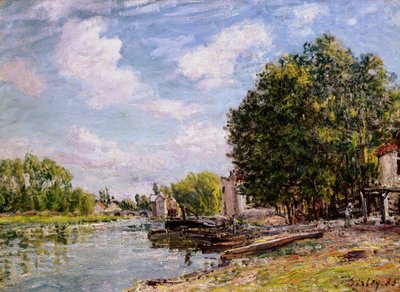 Moret-sur-Loing, 1885 von Alfred Sisley